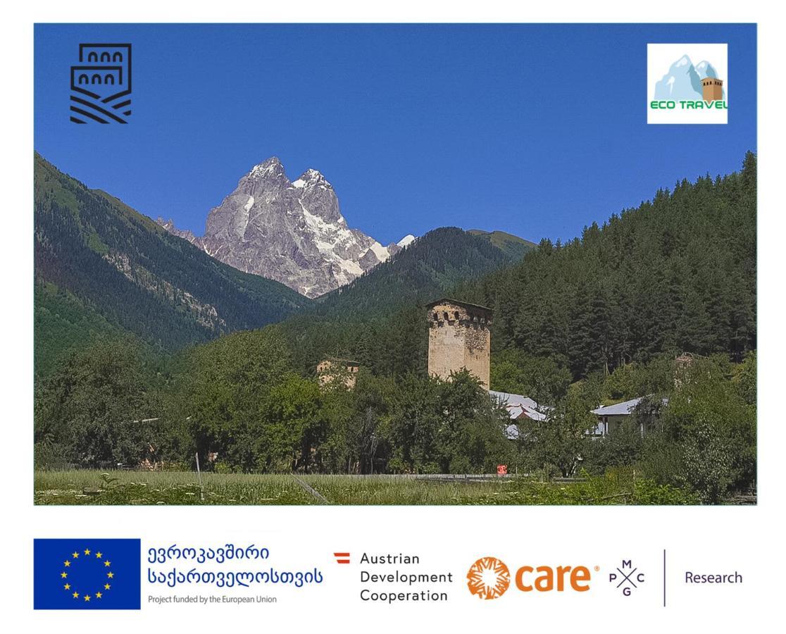 Ecohouse Svaneti Местія Екстер'єр фото