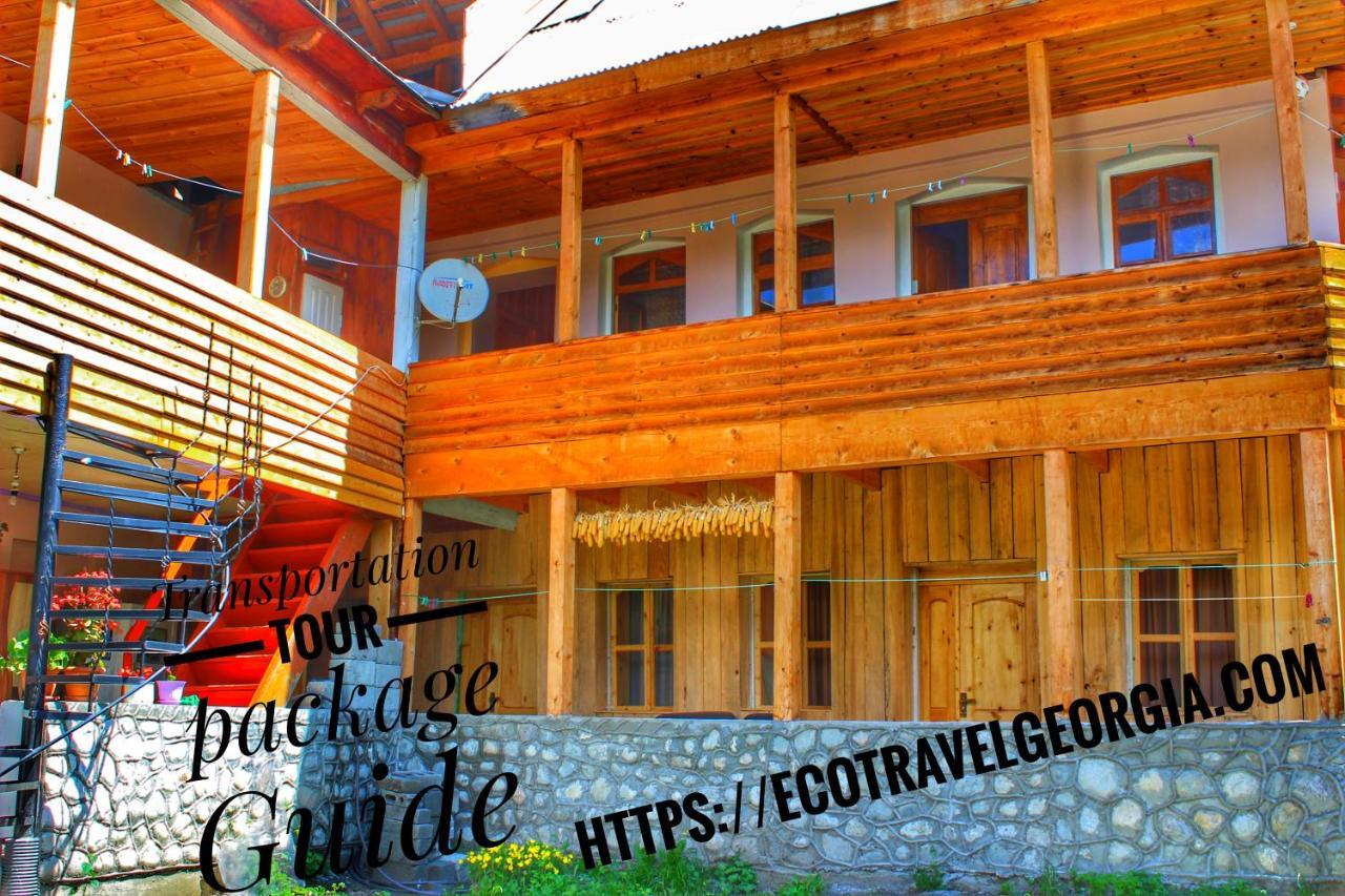 Ecohouse Svaneti Местія Екстер'єр фото